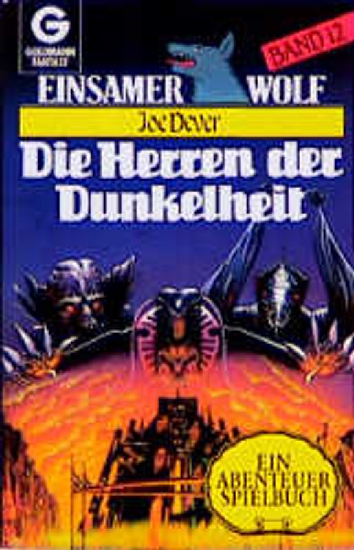 Einsamer Wolf / Die Herren der Dunkelheit. Fantasy Rollenspielbücher