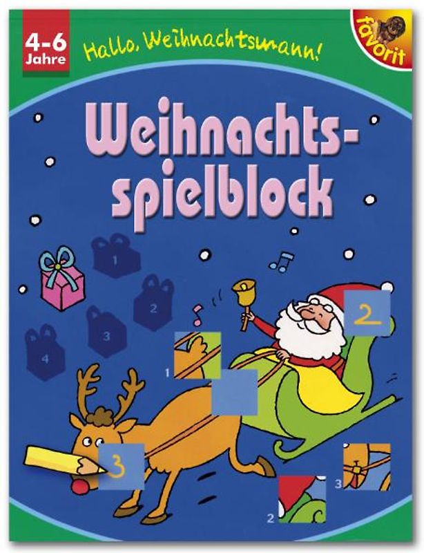 Weihnachtsspielblock