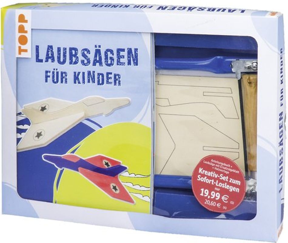 Kreativ-Set Laubsägen für Kinder