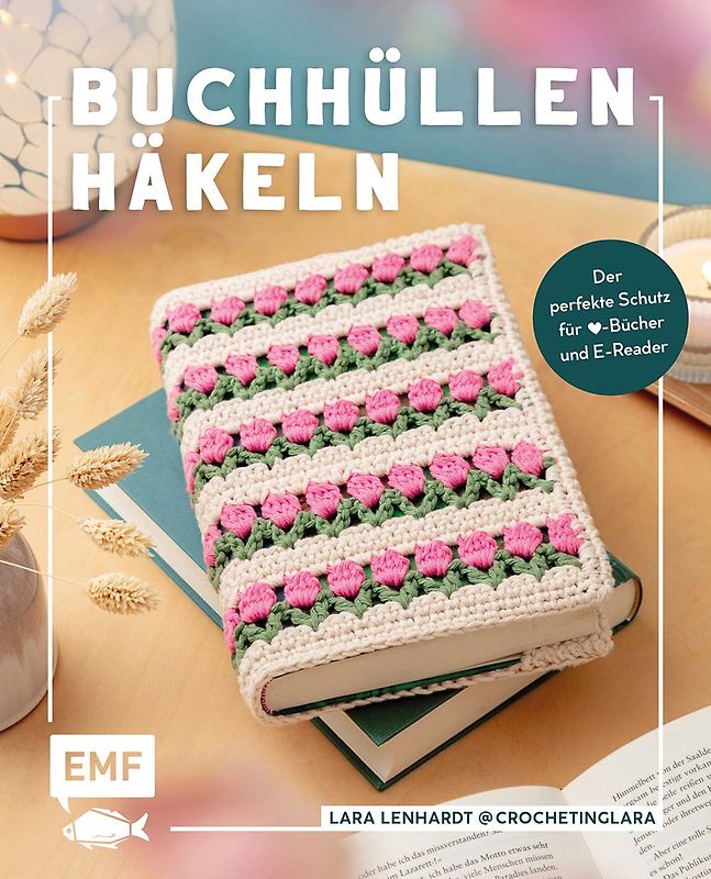 Buchhüllen häkeln – mit crochetinglara