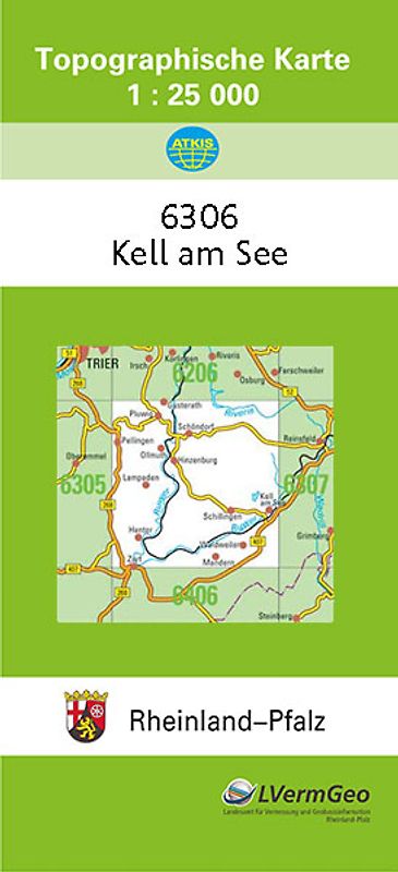 TK25 6306 Kell am See