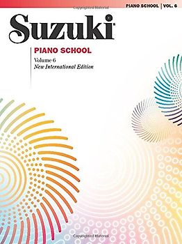 Suzuki Piano School New International Edition Piano Book, Volume 6