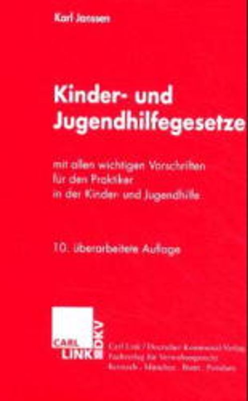 Kinder- und Jugendhilfegesetze