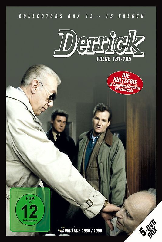 Derrick Collector's Box 13 (Episode 181-195) [5 DVDs] DVD