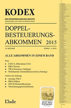 KODEX Doppelbesteuerungsabkommen 2015