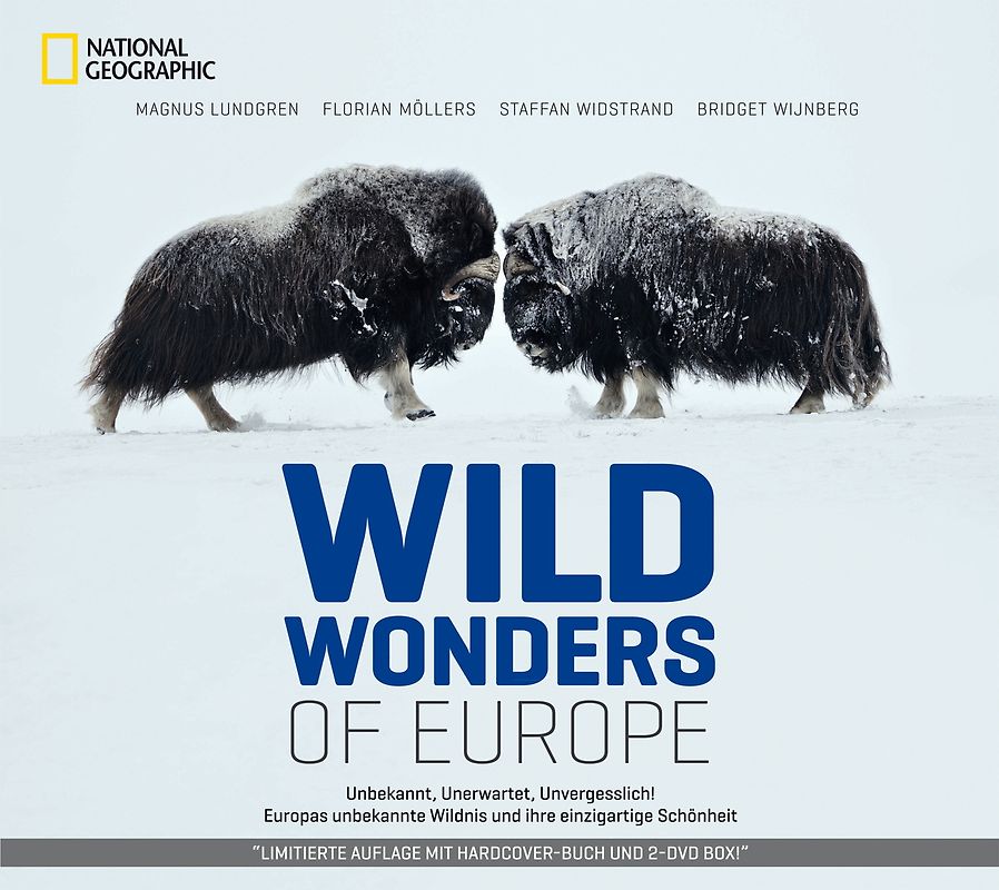 Wild Wonders Of Europe - Limited Edition inkl. Buch [2 DVDs] DVD