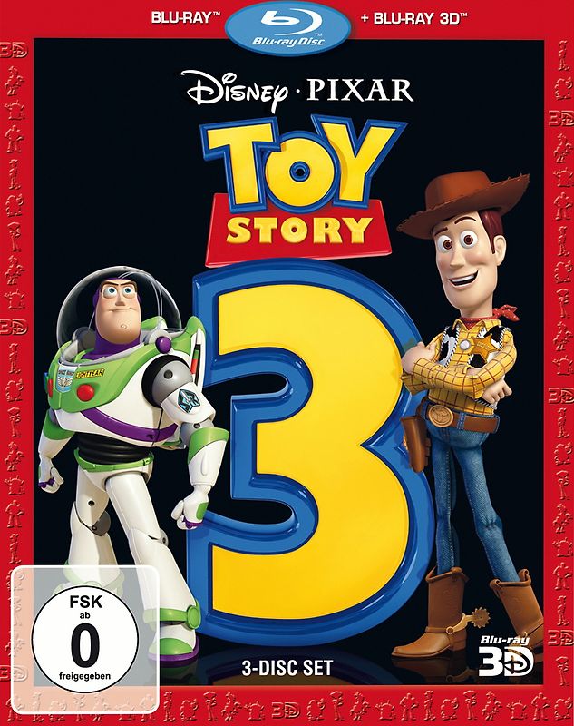 Toy Story 3 [3D + 2D Blu-ray] 3D Blu-ray Disc