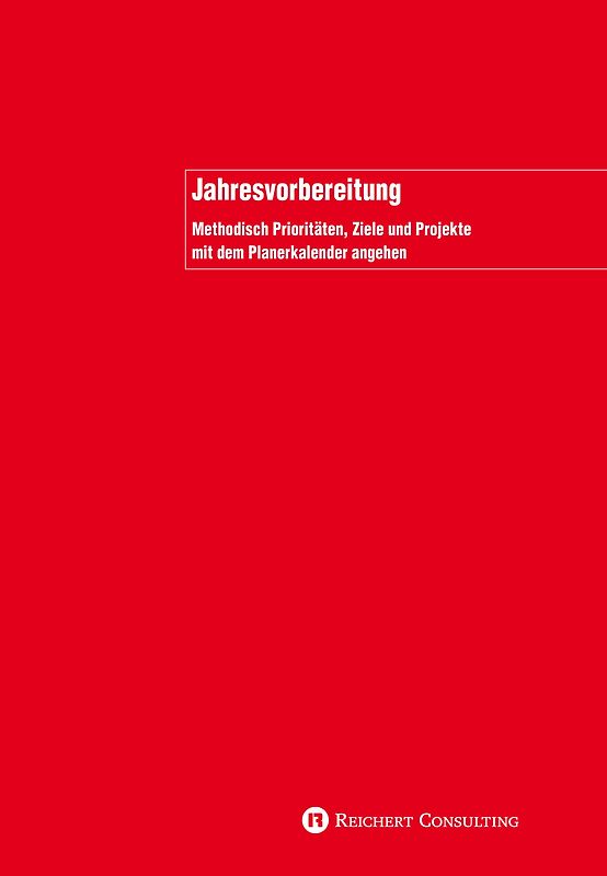 Jahresvorbereitung