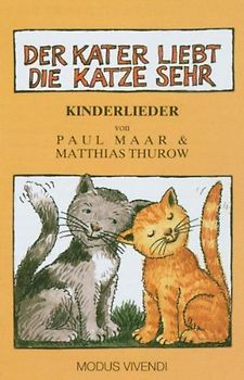Der Kater liebt die Katze sehr