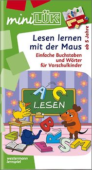 miniLÜK-Übungshefte / miniLÜK. Vorschule / Vorschule/1. Klasse - Deutsch: Lesen lernen mit der Maus