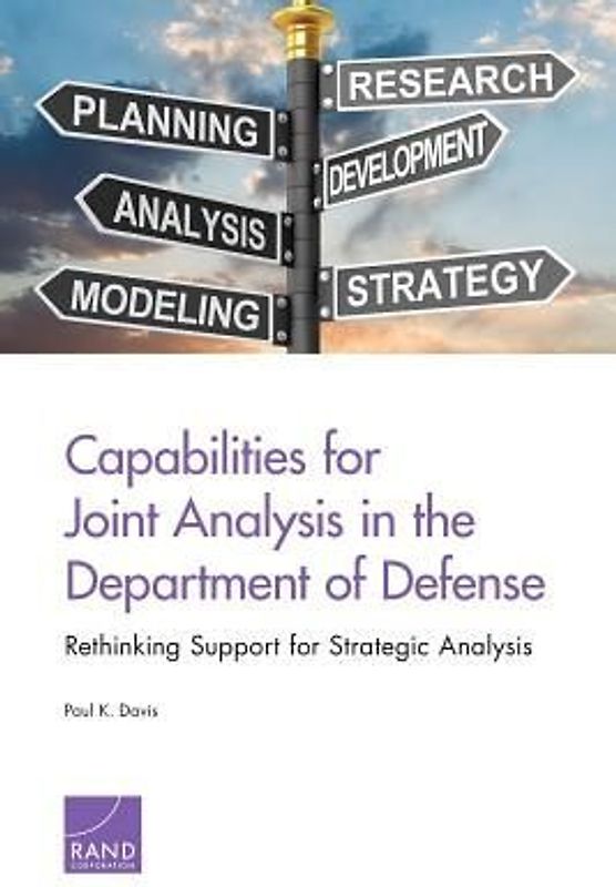 Capabilities for Joint Analysis in the Department of Defense