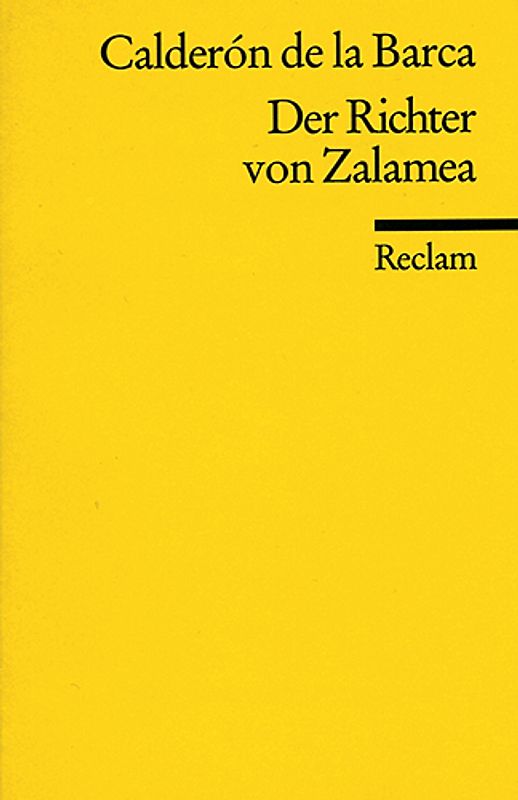 Der Richter von Zalamea