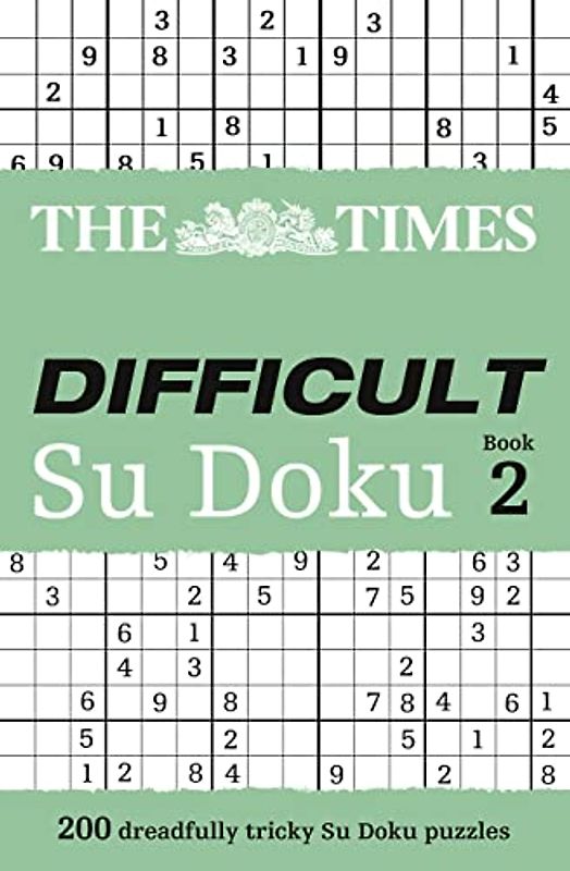 The Times: Difficult Su Doku Book 2 - Sudoku Syndication