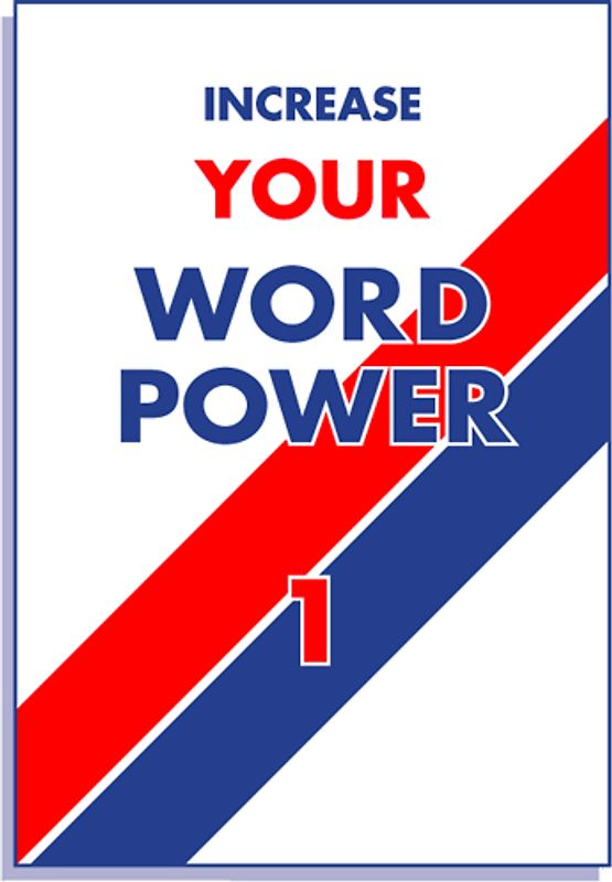 Increase your Wordpower 1