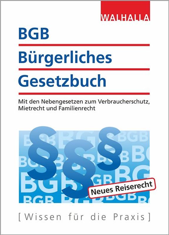 BGB - Bürgerliches Gesetzbuch Ausgabe 2018/2019