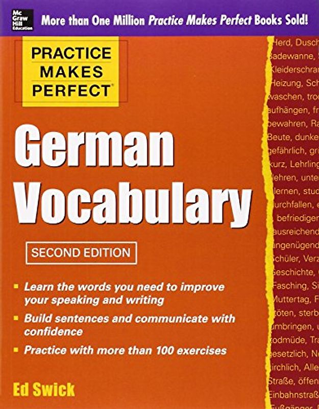 Practice Makes Perfect German Vocabulary (Practice Makes Perfect (McGraw-Hill)) - Swick, Ed