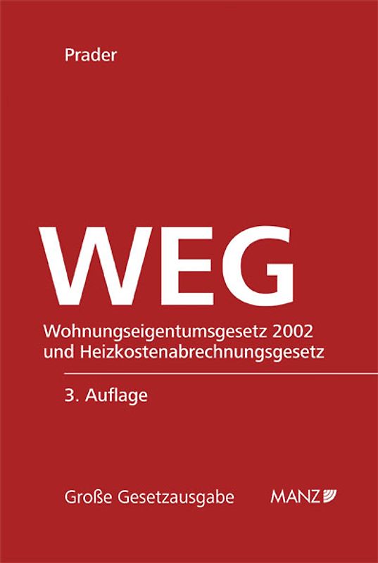 WEG - Wohnungseigentumsgesetz 2002