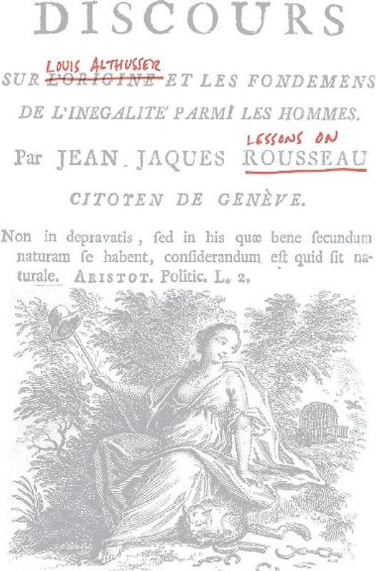 Lessons on Rousseau