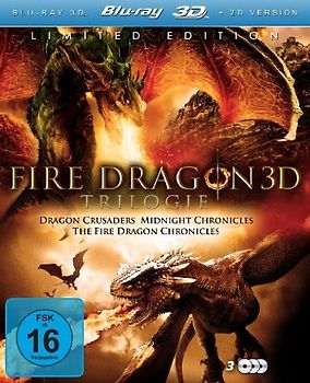 Fire Dragon 3D Trilogie [3D, Limited Edition] 3D Blu-ray Disc