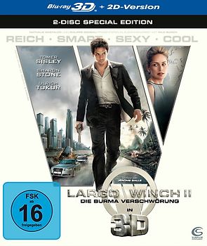 Largo Winch II - Die Burma-Verschwörung [3D + 2D Version, Special Edition] 3D Blu-ray Disc