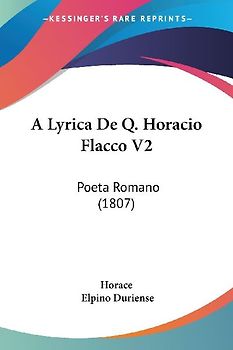 A Lyrica De Q. Horacio Flacco V2