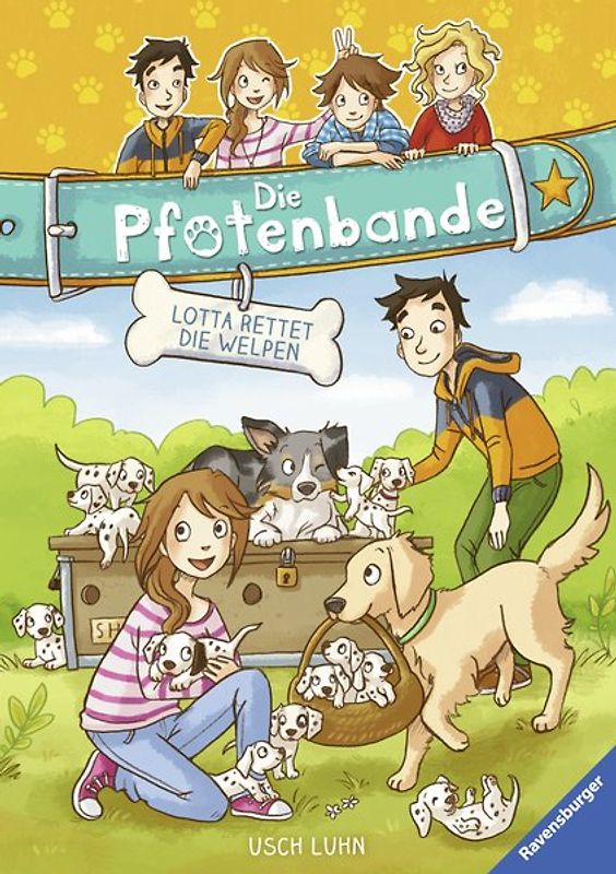 Die Pfotenbande, Band 1: Lotta rettet die Welpen