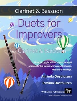 Duets for Improvers for Clarinet and Bassoon: 33 exciting traditional melodies arranged for two players who know all the basics.