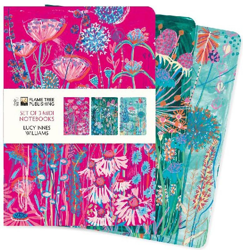 Lucy Innes Williams Set of 3 MIDI Notebooks