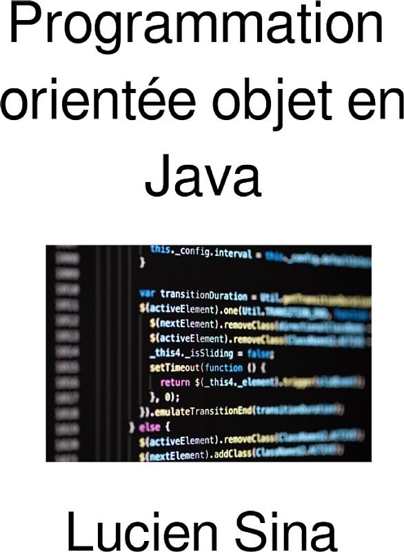 Programmation orientée objet en Java