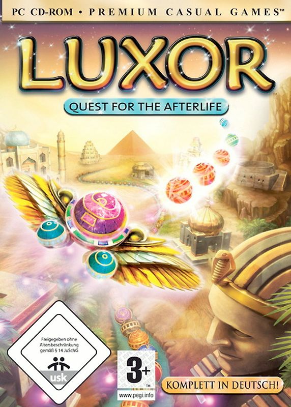 Luxor: Quest for the Afterlife PC Spiele