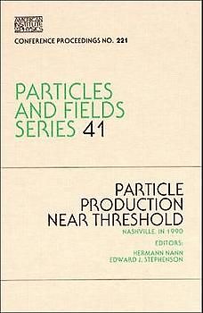 Particle Production Near Threshold