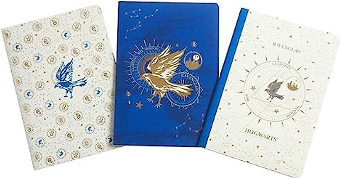 Harry Potter: Ravenclaw Constellation Sewn Notebook Collection (Set of 3)