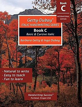 Getty-Dubay Italic Handwriting Series Book C