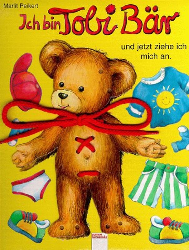 Ich heisse Toby Bär. Und jetzt ziehe ich mich an