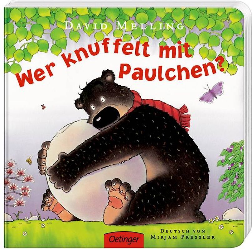 Wer knuffelt mit Paulchen?