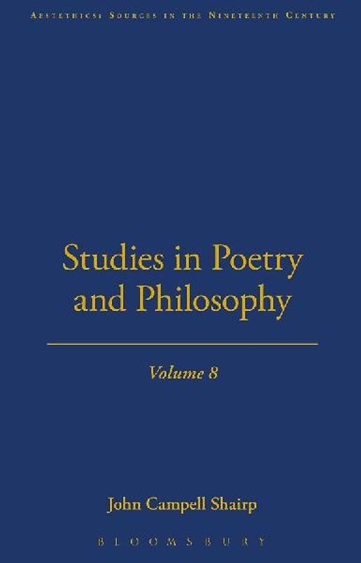 Studies In Poetry And Philosophy