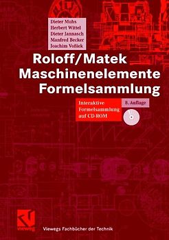 Roloff/Matek Maschinenelemente Formelsammlung
