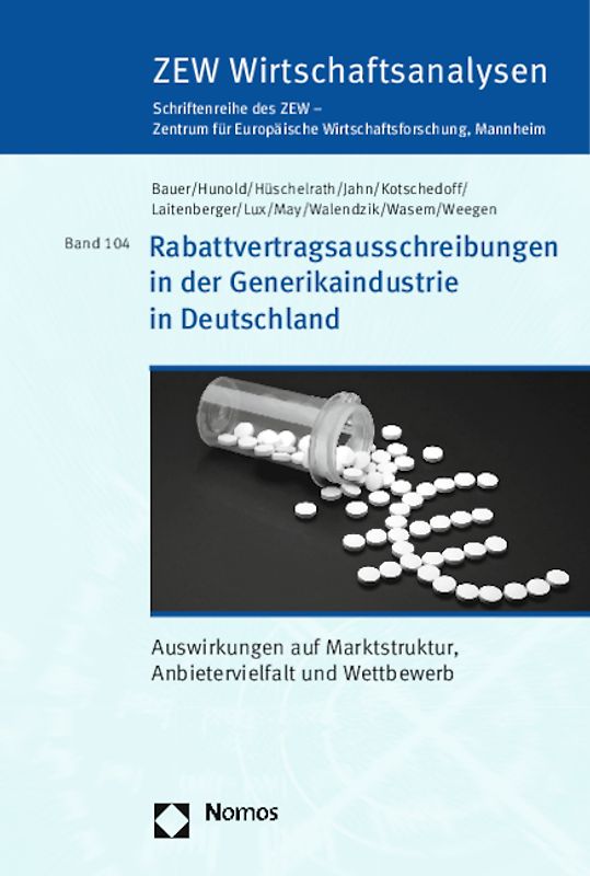 Rabattvertragsausschreibungen in der Generikaindustrie in Deutschland