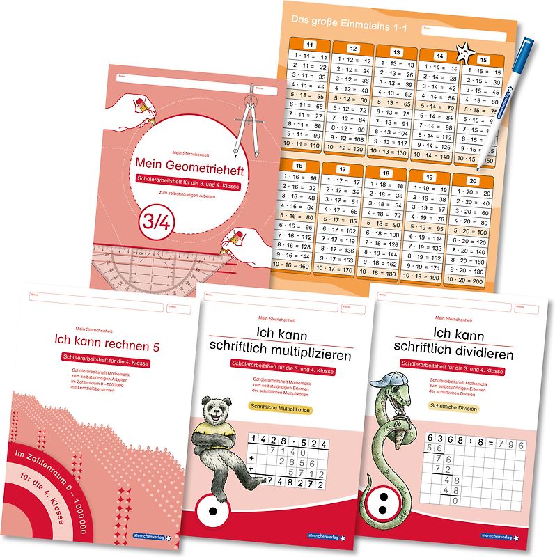 Meine Lernbox 4 - Mathematik - Fit für das 4. Schuljahr