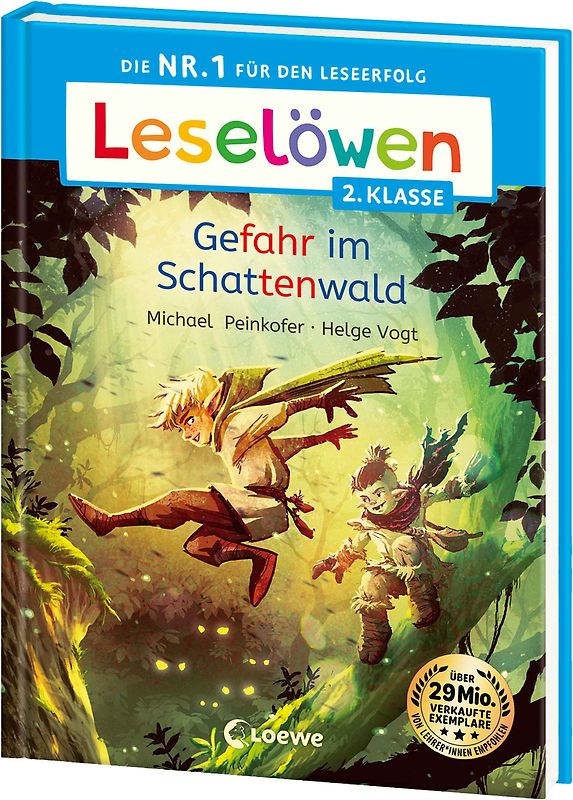 Leselöwen 2. Klasse - Gefahr im Schattenwald