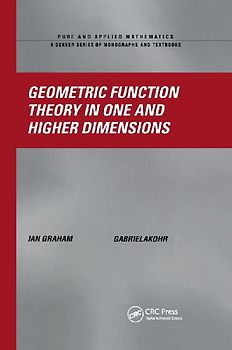 Geometric Function Theory in One and Higher Dimensions