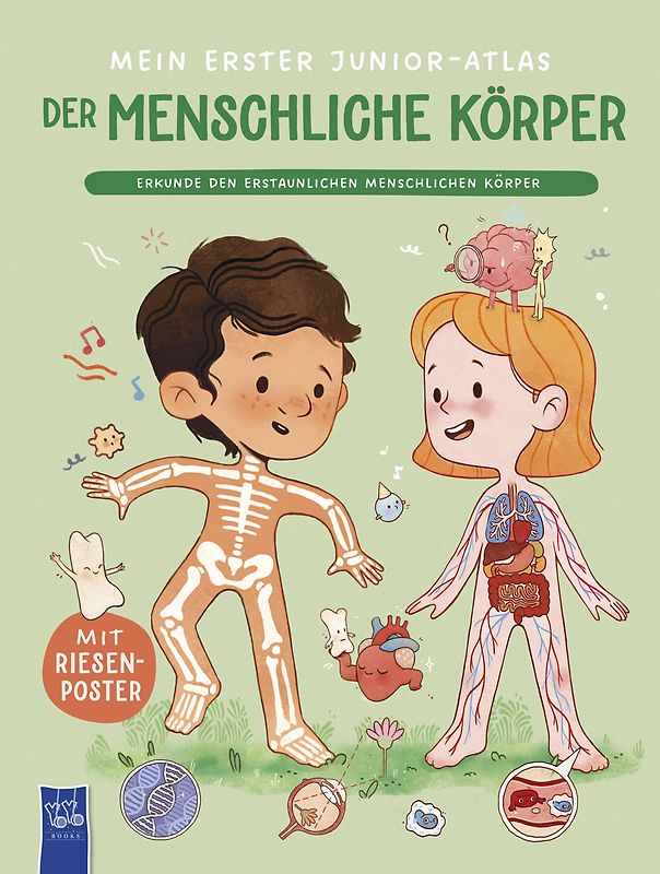 Mein erster Junior-Atlas: Der menschliche Körper