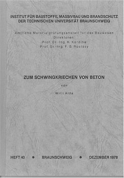 Zum Schwingkriechen von Beton