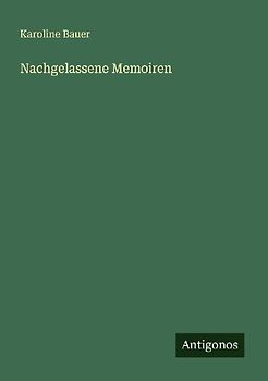 Nachgelassene Memoiren