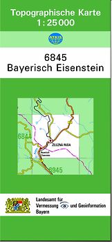 TK25 6845 Bayerisch Eisenstein