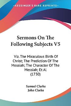 Sermons On The Following Subjects V5
