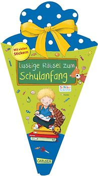 Schlau für die Schule: Lustige Rätsel zum Schulanfang (Schultüte blau)