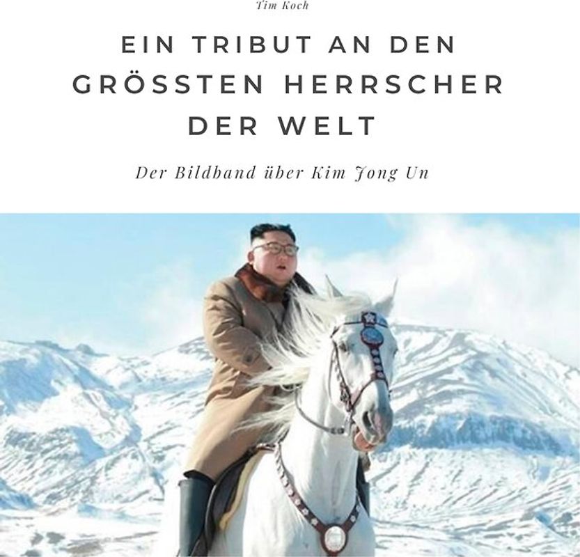 Ein Tribut an den größten Herrscher der Welt