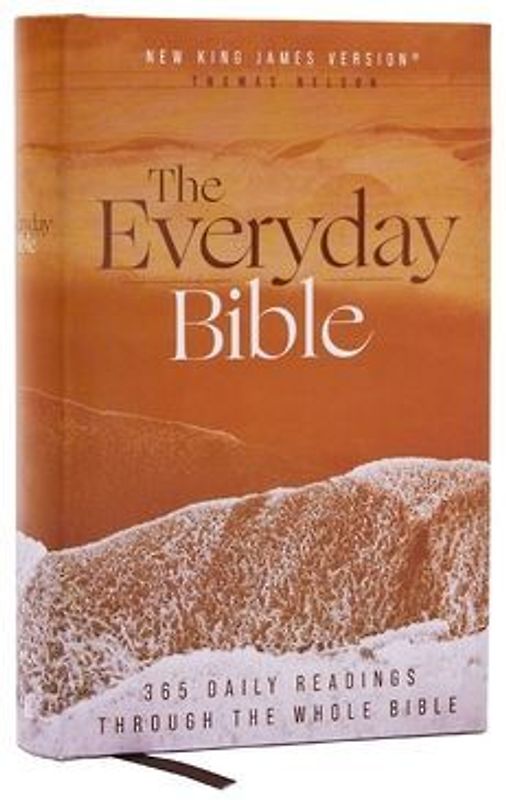 Nkjv, the Everyday Bible, Hardcover, Red Letter, Comfort Print