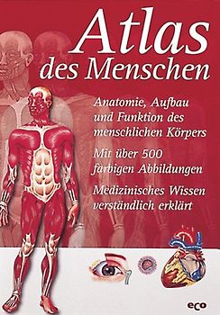 Atlas des Menschen. Anatomie, Aufbau und Funktion des menschlichen Körpers. Medizinisches Wissen verständlich erklärt